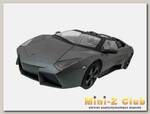Р/У машина MZ Lamborghini Reventon Roadster 2027M черный мат 1/14 + акб