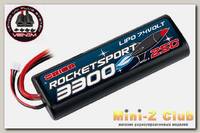 Team Orion Li-pol 7.4V 3300mAh, 25C, 2s1p, Venom Uni Plug
