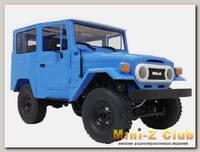 Радиоуправляемая машина WPL японский внедорожник FJ40 (голубая) 4WD 2.4G 1/16 RTR