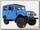 Радиоуправляемая машина WPL японский внедорожник FJ40 (голубая) 4WD 2.4G 1/16 RTR