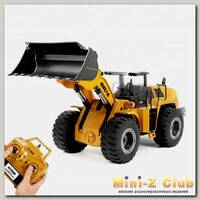 Радиоуправляемый погрузчик бульдозер HUI NA TOYS 1:14 2.4G - HN1583