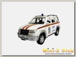Машина Autotime 'UAZ PATRIOT' МЧС 1:43