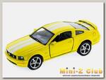 Машина Kinsmart 1:38 Ford Mustang GT с полосками инерция (1/12шт.) б/к