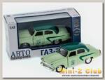 Машина 'АВТОПАНОРАМА' инерц. ГАЗ-21 (винтаж) 1/43, в/к 14*7*5,5 см