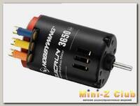 Бесколлекторный сенсорный мотор Hobbywing QUICRUN-3650SD-6.5T-BLACK-G2 (5750KV, 3,17/15мм, 1/10)