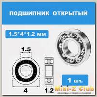 681-X Подшипник 1.5*4*1.2 (1 шт)