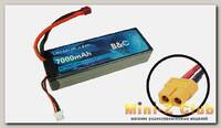 Аккумулятор LiPo B&C - 7,4V 7000МАЧ 50C (2S, HardCase, XT60)