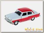 Машина Autotime 'ГАЗ-21 'ВОЛГА' двухцветная 1:43