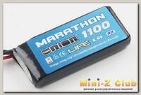 Team Orion Marathon Life Standard RX Pack Team Orion LiFe 6,6В(2s) 1100mAh 30C Soft Case BEC/JST