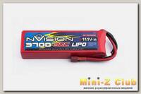 nVision Li-pol 11.1V 3700mAh, 30C, 3s1p, Deans T-Plug