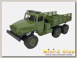 Радиоуправляемая машина MN MODEL советский военный грузовик (серый) 6WD 2.4G 1/16 RTR