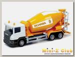 Машина Autotime 'SCANIA' бетономешалка 1:48