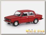 Машина 'АВТОПАНОРАМА' ВАЗ 2106, 1/22, красный, инерция, в/к 24,5*12,5*10,5 см