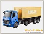 Радиоуправляемый контейнеровоз Double Eagle Mercedes-Benz Arocs 1:20 2.4G