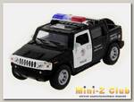 Машина Kinsmart 1:40 Hummer H2 Police инерция (1/12шт.) б/к