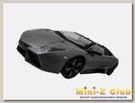 Р/У машина MZ Lamborghini Reventon Roadster 2054M черный мат 1/10 + акб