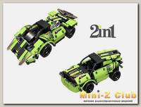 Р/У конструктор Qihui Mechanical Master 2 в 1 Гоночные автомобили (335 деталей)