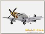 Радиоуправляемый самолет Top RC P-51D желтый 750мм 2.4G 4-ch LiPo RTF