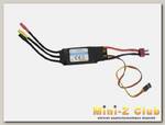 Регулятор скорости бесколлекторный 40A для самолета Top RC Riot
