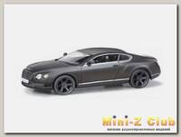 Машина Ideal 1:30-39 Bentley Continental GT (черн. матов.)